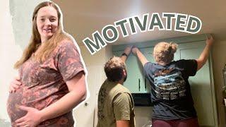 Baby #3 Coming in HOT | Trying to Stay Motivated!