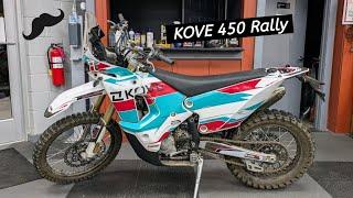 Kove FSE 450 Rally - Insane Long Ride Rally Bike w/ 8 Gallon Tank - Wahoo!