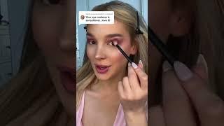 Grace Hyland Eye Makeup tutorial part one #shorts