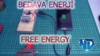 FREE ENERGY MASALINA SON VERDİK  | BEDAVA ELEKTRİK VAR MI? | Mobile Phone Charger