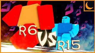 What is the best animation rig for Roblox videos? (R6 Vs R15 Breakdown)