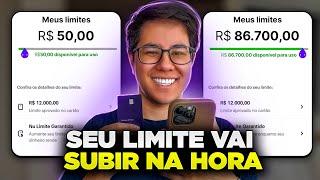 COMO AUMENTAR O LIMITE NO CARTÃO DO NUBANK 2025! CONSEGUI 86 MIL DESSA FORMA!