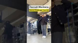 Viral Hannah Montana Dance Challenge Tutorial#tiktokdance #viraldances