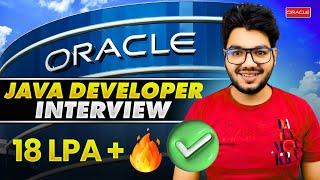 Oracle Java Developer Interview Experience & Questions