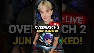 LIVE  Overwatch 2 Juno Competitive NOW! ️ twitch.tv/icyvolk @playoverwatch @ow_esports #ow2