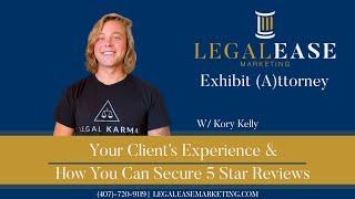 LegalEase Marketing Live Stream: Exhibit (A)ttorney Show - Kory Kelly