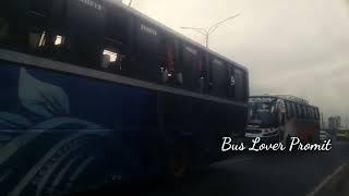 দুই বাসের সেই ভালোবাসা || Royal Express || সেলফি Bus || Bus Lover Promit