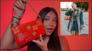 ASMR WITH ARIANA GRANDE’S PURSE 🫨