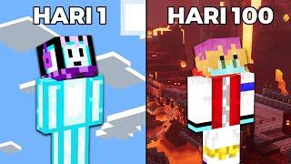 hanya sebuah video 100 Hari di Minecraft