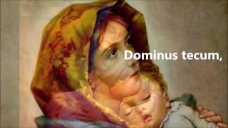 AVE MARIA GRATIA PLENA (English)