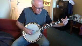 Banjothon 2012 - Brian Lappin and The Ken Harvey Top Tension Gibson banjo