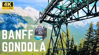 Banff Gondola And Boardwalk - Sulphur Mountain #4k60fps