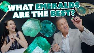 Unboxing Colombian Emeralds with an Emerald Expert