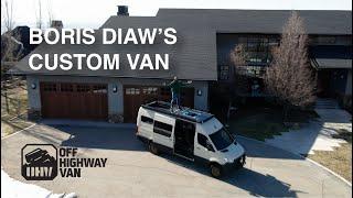 Boris Diaw's Custom 4x4 Sprinter Camper Van from Off Highway Van