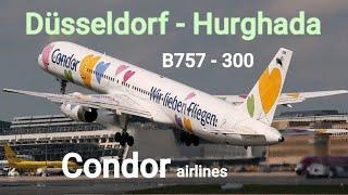 Düsseldorf [DUS] - Hurghada [HRG] Boeing 757-300, Condor airlines