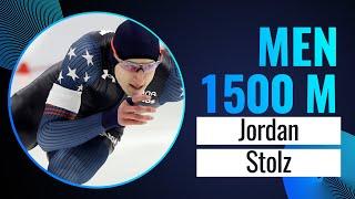 Jordan STOLZ (USA) | Winner | 1500m Men | Salt Lake City 2024 | #SpeedSkating