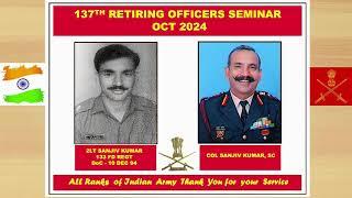 Retiring Officers on 31 October 2024