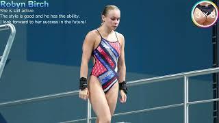 [ 4K ] Women's Diving | Robyn BIRCH | Beautiful Diver | CLOSE-UP | 2017 FINA Diving