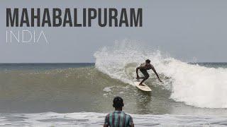 INDIA SURF VIDEO | MAHABALIPURAM | RIGHT HAND POINT BREAK SURF SPOT | SHORE TEMPLE