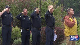 Bend ceremony, flag display honor Sept. 11 terror victims