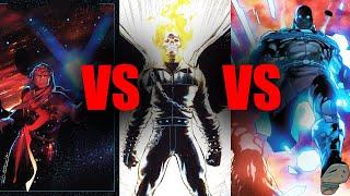 King Thor vs Uranos (Thanos Uncle) vs Ghost Rider (KOH)