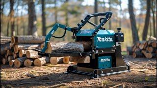   Makita Wood Splitter Review: Real-Time Test on Tough Logs!  - Live Stream!