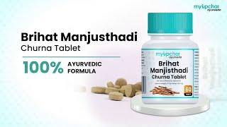 myUpchar Brihat Manjisthadi Ayurvedic Blood Purifier Tablets for Glowing Skin