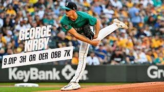 George Kirby Mariners vs Orioles | 8/12/23 | 7 Strikeouts | MLB Highlights