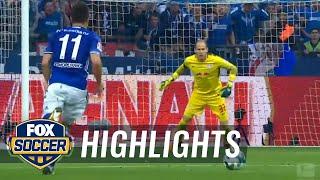 Yevhen Konoplyanka scores for Schalke against RB Leipzig | 2017-18 Bundesliga Highlights