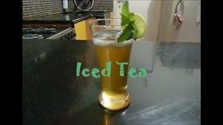 Mint flavoured Iced Tea|Iced Tea|Plates of flavour