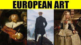 Most Famous European Paintings by Country | Artworks from Europe