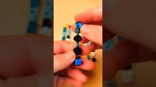 How to build a mini robot with building blocks #brickbuilder #buildingblocks #buildingbricks #moc