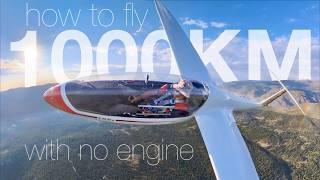 How to fly 1000km in a glider