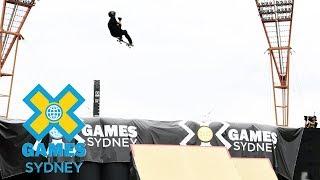 Trey Wood wins Skateboard Big Air bronze | X Games Sydney 2018