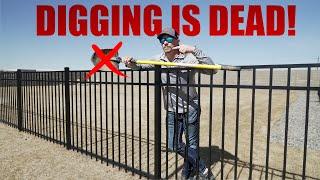 How I Build Impossible NO DIG Aluminum Fence