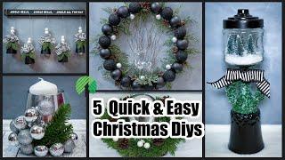 DIY Christmas Decor on a Budget/Dollar Tree Christmas DIY