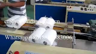 2 rolls toilet tissue paper and kitchen towel rolls sealing machine