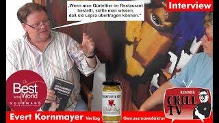 Genussmanufaktur  BBQ Sauce u.v.m. Interview Evert Kornmayer Verlag / Rummel Grill TV Podcast