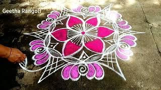 Aadi Madham kolam/Aadi velli kolam/Friday kolam