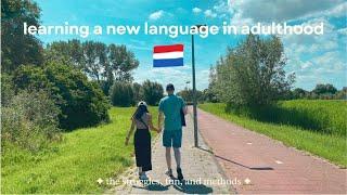 the journey of learning Dutch | methods & resources (B1+) 