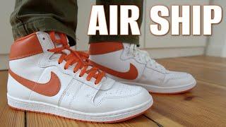 NIKE AIR SHIP TEAM ORANGE REVIEW & ON FEET - NIKE DIDN'T WANT YOU TO KNOW THIS