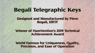 Begali Telegraphic Key factory tour narrated by Jim Marra, N5HZ.