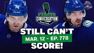 The Canucks STILL can't score ft. Ryan Pike | Canucks Conversation Live