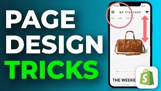 Shopify Store Designs That Get You To BUY! (Tutorial)