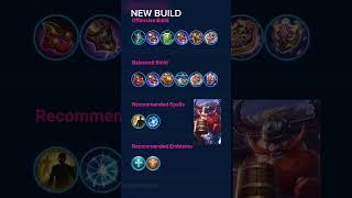 Franco best build, battle spell and emblem setup #shortviral #mlbbshorts #mlbbbuilds