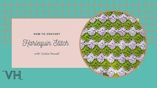 How to Crochet Harlequin Stitch