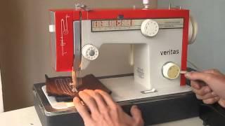 Veritas 8014\40 Nähmaschine Sewing machine Швейная машина Тест