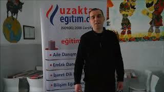 Uzaktan Eğitim - Emlak Danışmanlığı Eğitimi Kursiyer Görüşleri (Ümit Sağlam)