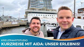 Ab auf Kurzreise mit AIDAnova - Das könnt ihr erleben! Janis & Fabian gehen an Bord!