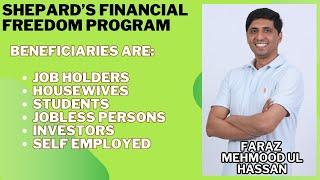 SHEPARHD's FINANCIAL FREEDOM PROGRAM will make sure, you start earning within 15 months.